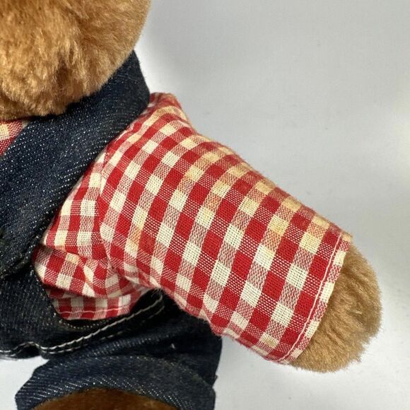 Vintage 1985 Dakin Del Monte | Brawny Bear Marketing Advertising Plush 10” - Picture 7 of 12